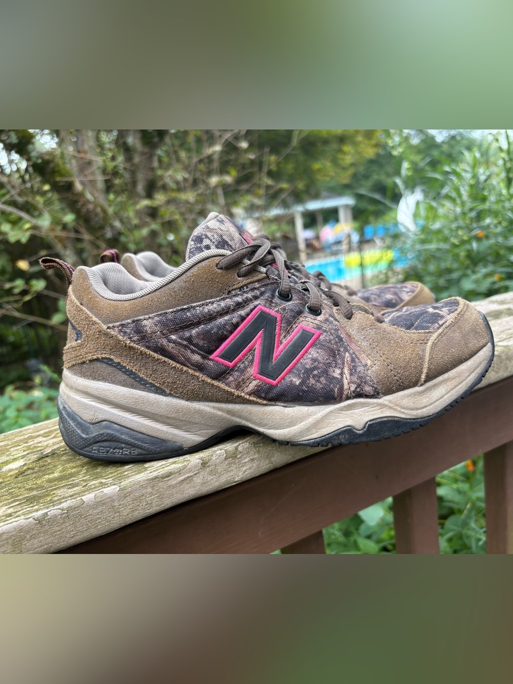 New Balance 608 Sneakers Shoes Camo RealTree Hiking Hunting Women’s Size 9 B